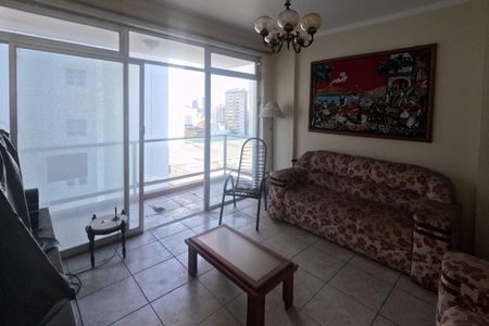 Sala de apartamento para alugar com 1 quarto, 102m² em Gonzaga, Santos