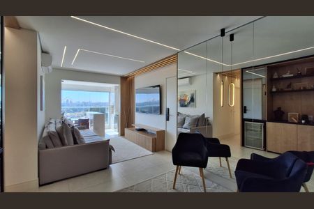 Apartamento à venda com 100m², 3 quartos e 2 vagasSala