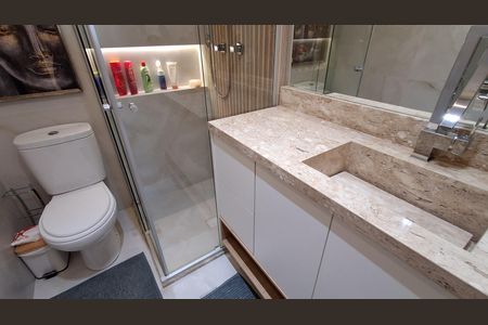 Apartamento à venda com 100m², 3 quartos e 2 vagasBanheiro Social 