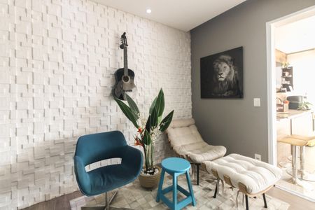 Sala  de apartamento à venda com 3 quartos, 102m² em Tatuapé, São Paulo