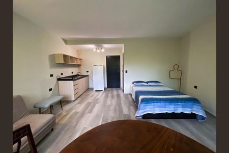 Studio de kitnet/studio para alugar com 1 quarto, 25m² em Jardim das Vertentes, São Paulo