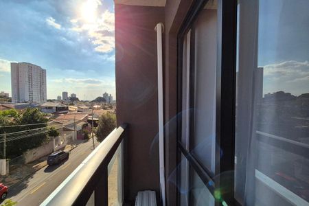 Varanda da Sala  de apartamento para alugar com 1 quarto, 33m² em Parque Industrial, Campinas