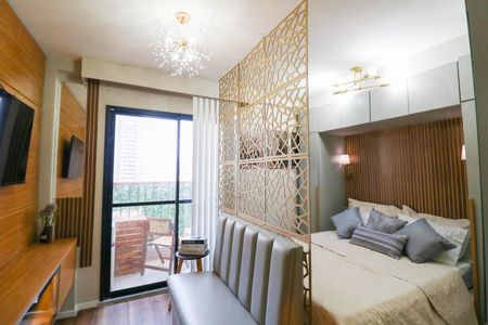 Studio de kitnet/studio para alugar com 1 quarto, 25m² em Jardim das Acacias, São Paulo