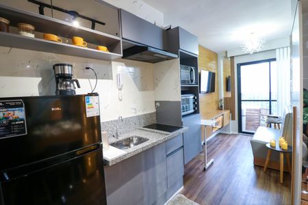 Studio de kitnet/studio para alugar com 1 quarto, 25m² em Jardim das Acacias, São Paulo