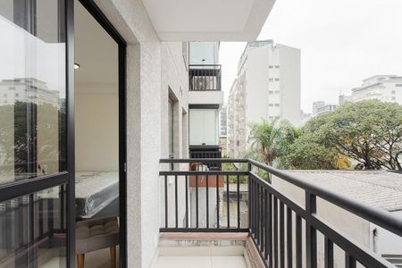 Apartamento para alugar com 28m², 1 quarto e sem vaga Apartamento para alugar com 28m², 1 quarto e sem vagaVaranda do Studio