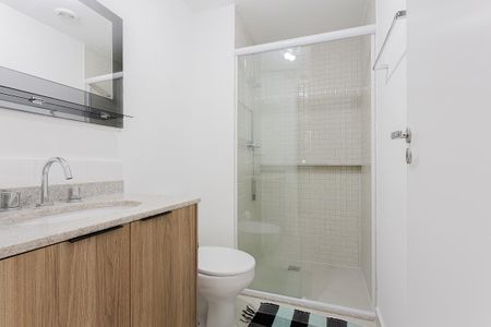 Apartamento para alugar com 28m², 1 quarto e sem vaga Apartamento para alugar com 28m², 1 quarto e sem vagaBanheiro