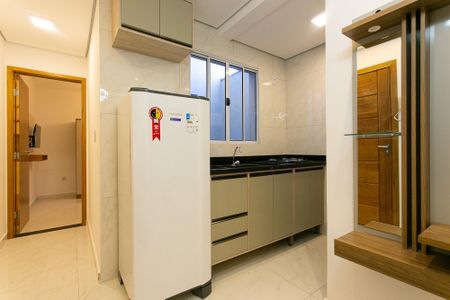 Cozinha de apartamento para alugar com 1 quarto, 28m² em Penha de França, São Paulo
