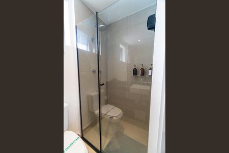 Banheiro de kitnet/studio para alugar com 1 quarto, 34m² em Vila Clementino, São Paulo