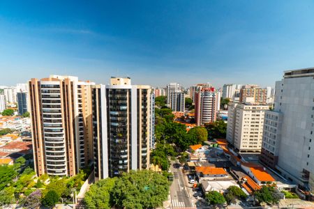 Vista da Sacada de kitnet/studio para alugar com 1 quarto, 34m² em Vila Clementino, São Paulo