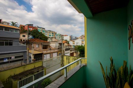 Varanda da sala de apartamento à venda com 3 quartos, 106m² em Vila Humaita, Santo André