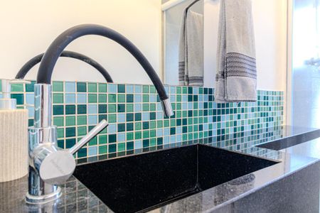 Apartamento à venda com 107m², 2 quartos e sem vagaBanheiro da Suíte