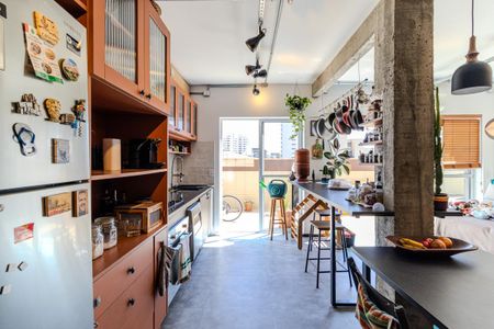 Apartamento à venda com 107m², 2 quartos e sem vagaCozinha