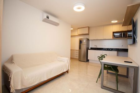 Sala de kitnet/studio para alugar com 1 quarto, 35m² em Noroeste, Brasília