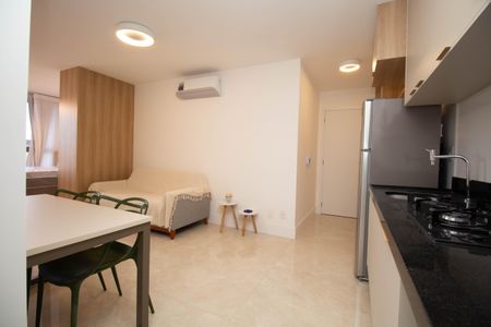 Studio para alugar com 35m², 1 quarto e 1 vagaCozinha e Área de Serviço