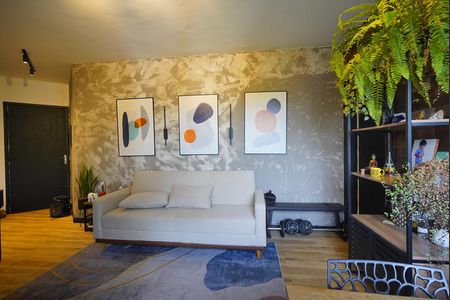 Sala de apartamento à venda com 2 quartos, 65m² em Nonoai, Porto Alegre