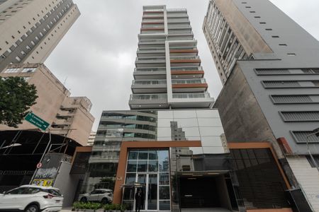 Studio para alugar com 34m², 1 quarto e 1 vagaFachada