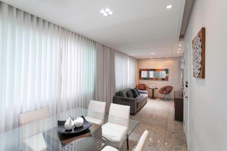 Sala 1 de apartamento à venda com 3 quartos, 155m² em Castelo, Belo Horizonte