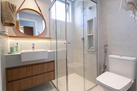 Apartamento à venda com 155m², 3 quartos e 2 vagasBanheiro social 