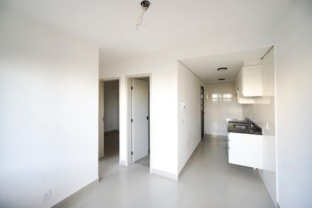 Sala e cozinha de apartamento para alugar com 2 quartos, 39m² em Vila Esperança, São Paulo