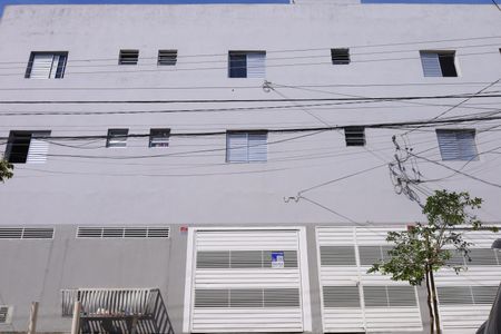 Apartamento para alugar com 42m², 2 quartos e 1 vagaFachada do condomínio - Placa instalada no portão do imóvel - Código da placa: BYIK-182