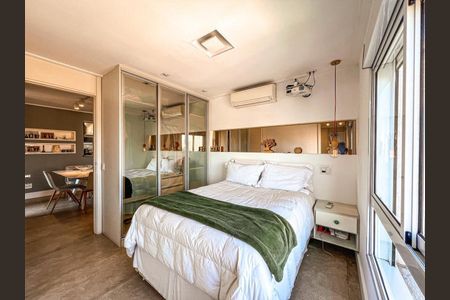 Quarto de apartamento à venda com 1 quarto, 72m² em Campo Belo, São Paulo