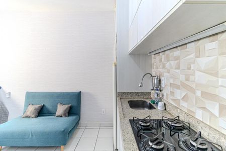 Studio para alugar com 25m², 1 quarto e sem vaga Studio para alugar com 25m², 1 quarto e sem vagaCozinha