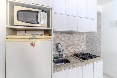 Studio para alugar com 25m², 1 quarto e sem vaga Studio para alugar com 25m², 1 quarto e sem vagaCozinha