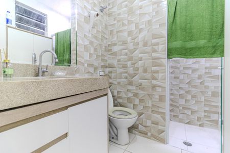 Banheiro de kitnet/studio à venda com 1 quarto, 25m² em Santa Ifigênia, São Paulo