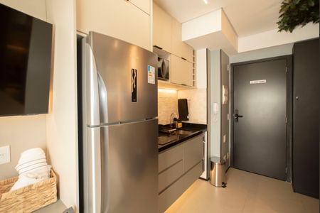 Studio para alugar com 21m², 1 quarto e sem vaga Studio para alugar com 21m², 1 quarto e sem vagaCozinha