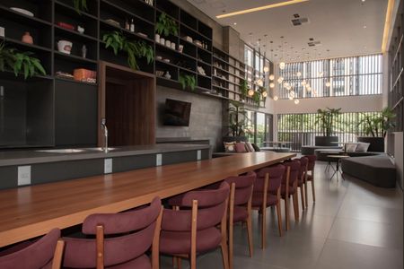 Studio para alugar com 21m², 1 quarto e sem vagaÁrea comum - Salão de festas