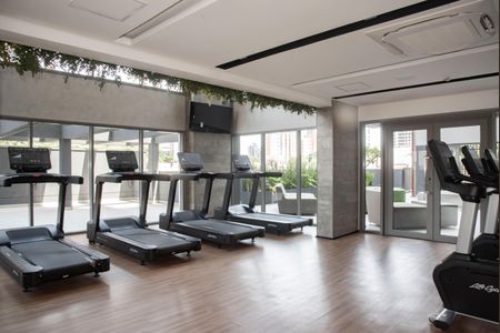 Studio para alugar com 21m², 1 quarto e sem vagaÁrea comum - Academia