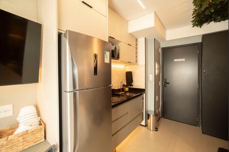 Studio para alugar com 21m², 1 quarto e sem vaga Studio para alugar com 21m², 1 quarto e sem vagaCozinha