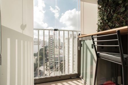 Studio para alugar com 21m², 1 quarto e sem vaga Studio para alugar com 21m², 1 quarto e sem vagaVaranda