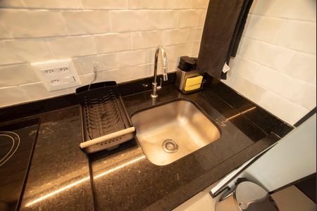 Studio para alugar com 21m², 1 quarto e sem vaga Studio para alugar com 21m², 1 quarto e sem vagaCozinha