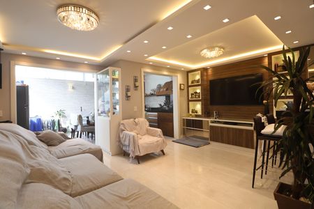 Sala  de casa de condomínio à venda com 3 quartos, 160m² em Estância Velha, Canoas