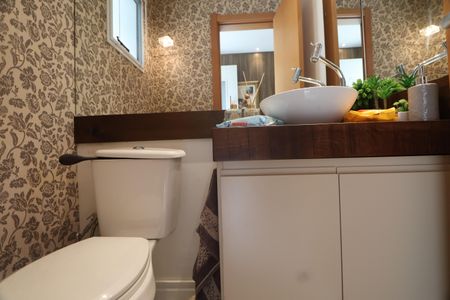 Casa de condomínio à venda com 160m², 3 quartos e 2 vagasLavabo