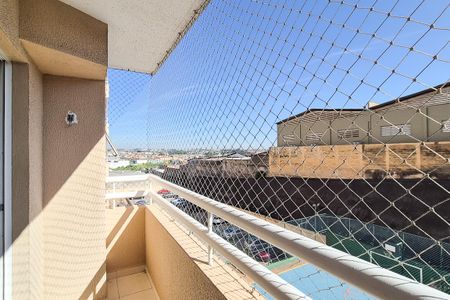 Varanda da Sala de apartamento para alugar com 2 quartos, 55m² em Conjunto Residencial Pombeva, São Bernardo do Campo