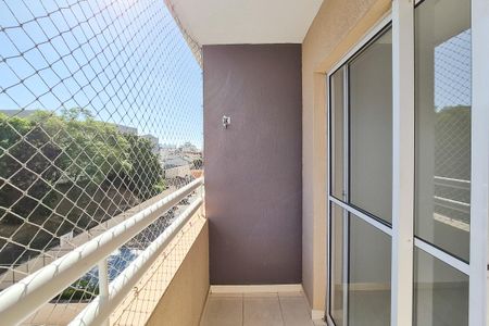 Varanda da Sala de apartamento para alugar com 2 quartos, 55m² em Conjunto Residencial Pombeva, São Bernardo do Campo