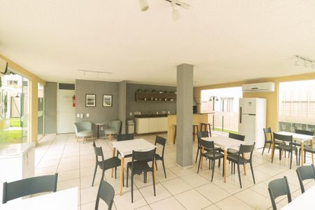 Apartamento para alugar com 41m², 2 quartos e 1 vagaÁrea comum - Salão de festas