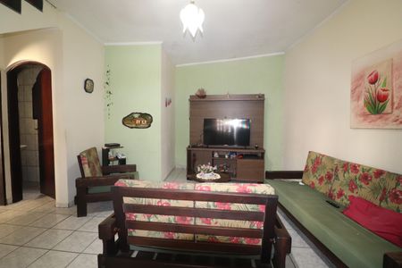 Sala de casa à venda com 3 quartos, 116m² em Vila Junqueira, Santo André