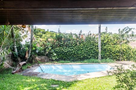 Vista da Sala de casa de condomínio para alugar com 4 quartos, 490m² em Alphaville, Santana de Parnaíba