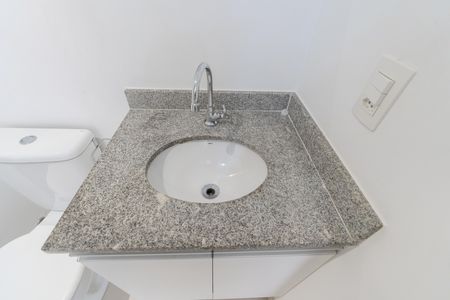 Apartamento para alugar com 26m², 1 quarto e sem vaga Apartamento para alugar com 26m², 1 quarto e sem vagaBanheiro