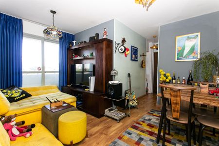 Sala de apartamento à venda com 2 quartos, 50m² em Jardim Textil, São Paulo