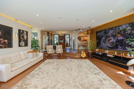 Sala de apartamento à venda com 4 quartos, 213m² em Paraisópolis, São Paulo