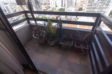 Varanda da Sala de apartamento para alugar com 3 quartos, 145m² em Ipiranga, São Paulo