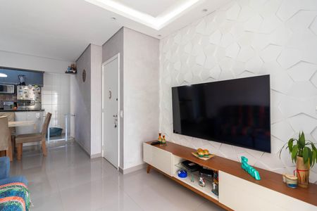 Sala de Estar de apartamento à venda com 2 quartos, 60m² em Jardim Pereira Leite, São Paulo