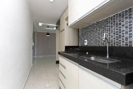 Cozinha de apartamento à venda com 2 quartos, 51m² em Jardim Santo Antonio, São Paulo
