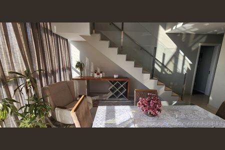 Sala de apartamento à venda com 4 quartos, 320m² em Luxemburgo, Belo Horizonte