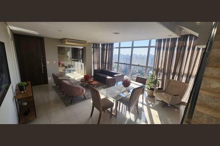 Sala de apartamento à venda com 4 quartos, 320m² em Luxemburgo, Belo Horizonte