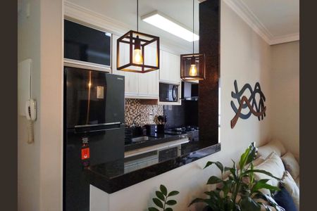 Apartamento à venda com 75m², 3 quartos e 2 vagasCozinha americana
